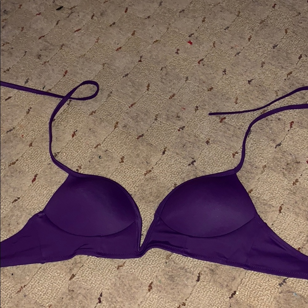 VS Purple Bikini Top